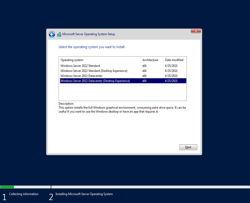 Windows Server 2022 