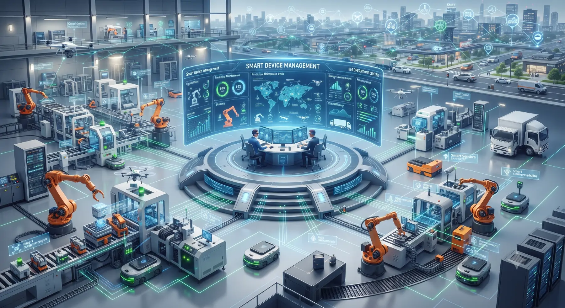 Endüstriyel IoT ve Akıllı Cihaz Yönetimi